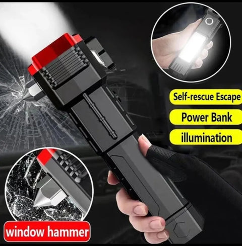 Multifunction 8in1 Portable Led Flashlight 🔦