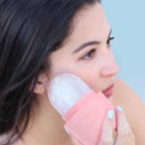 Silicone Ice Cube Roller Massager